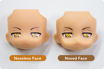 Noseless Face / Nosed Face